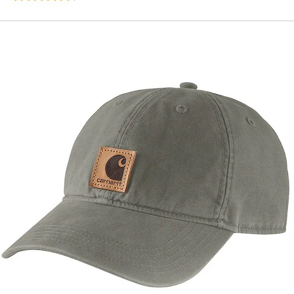 Cathartt  Canvas Hat Cap Green Velcro 
Fastening - Picture 1 of 5